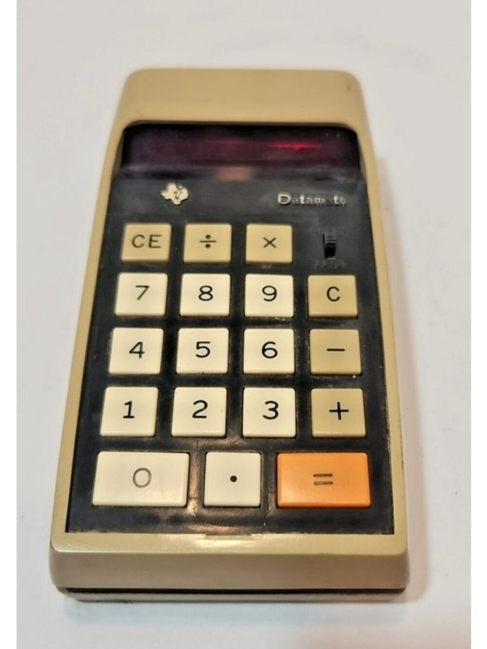 Vtg Texas Instruments TI-2500 Datamath 1st Version Calculator Untested